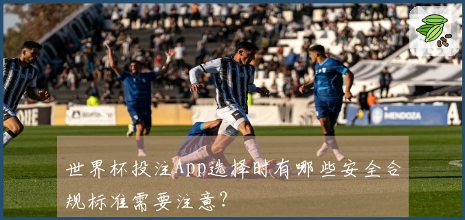 世界杯投注App选择时有哪些安全合规标准需要注意？